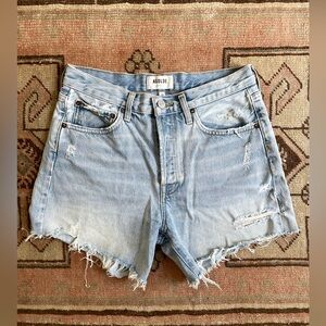 Agolde Parker Long Short in Swapmeet Size 26